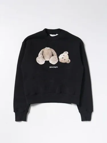 Felpa Palm Angels in cotone con stampa Bear (105753791)