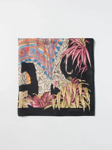 Sciarpa SALVATORE FERRAGAMO Donna colore Nero (105753888)