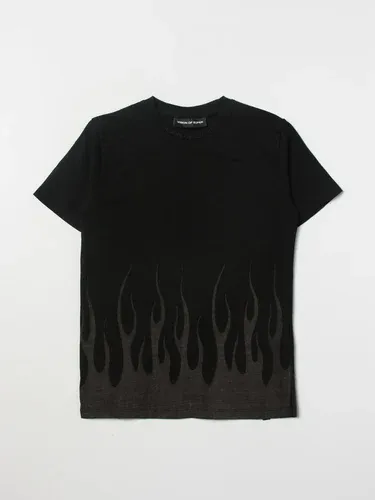 T-shirt Vision Of Super con stampa fiamme (105753913)