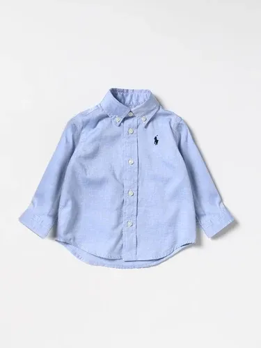 Camicia POLO RALPH LAUREN Bambino colore Azzurro (105753919)