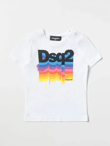 T-shirt Dsquared2 Junior con stampa DSQ2 (105754022)