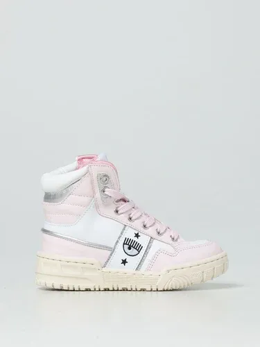 Sneakers CF1 High Chiara Ferragni in pelle (105754113)