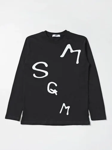 T-shirt Msgm Kids con stampa lettering (105754127)