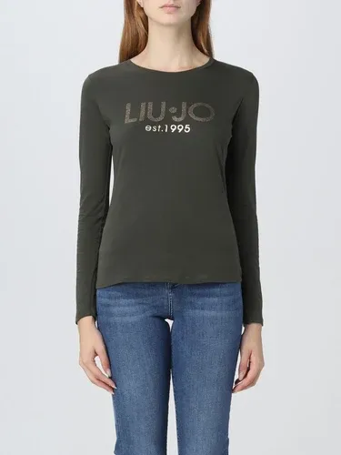 T-shirt Liu Jo con logo di strass (105754161)