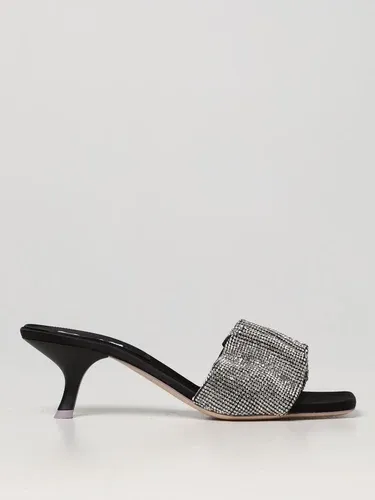 Mules Cher Crystal Sebastian Milano in satin (105754172) Mules Cher Crystal Sebastian Milano in satin (105754172)