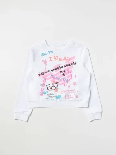 Felpa Emporio Armani in misto cotone con stampa (105754314) Felpa Emporio Armani in misto cotone con stampa (105754314)