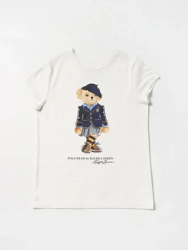 T-shirt Polo Ralph Lauren con stampa bear (105754498)