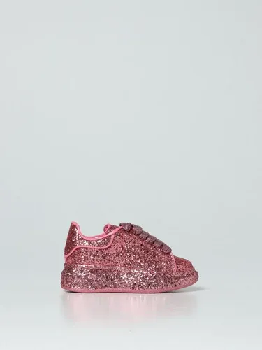 Sneakers Alexander McQueen in pelle con glitter (105754835)