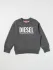 Felpa Diesel in cotone con logo (105784760)