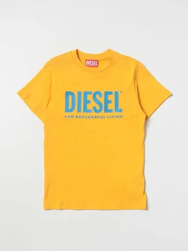 T-shirt Diesel in jersey di cotone con logo (105784762)