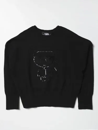 Maglia Karl Lagerfeld Kids con Karl di paillettes (105784926) Maglia Karl Lagerfeld Kids con Karl di paillettes (105784926)