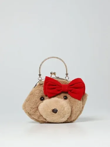 Borsa Peluche Teddy Monnalisa in pelliccia sintetica (105785040)