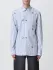 Camicia a righe Etro con farfalle all-over (106051605)