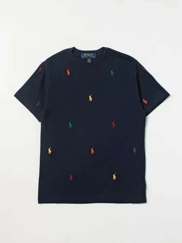 T-shirt Polo Ralph Lauren con mini logo all-over (105785113) T-shirt Polo Ralph Lauren con mini logo all-over (105785113)