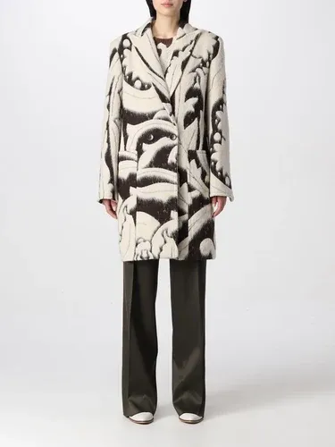 Cappotto lungo in misto alpaca e lana jacquard Etro (105785266)