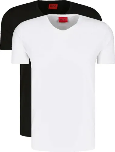 HUGO t-shirt 2-pack hugo-v | slim fit (101323190)