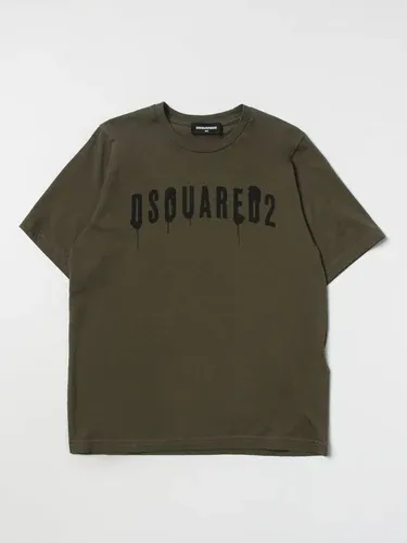 T-shirt Dsquared2 Junior con stampa logo (105823801)