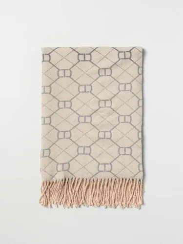 Sciarpa Twinset in viscosa con logo jacquard (105823828) Sciarpa Twinset in viscosa con logo jacquard (105823828)