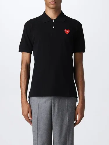 Polo COMME DES GARCONS PLAY Uomo colore Nero (105824060)