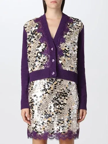 Cardigan ERMANNO ERMANNO SCERVINO Donna colore Beige (105824094)