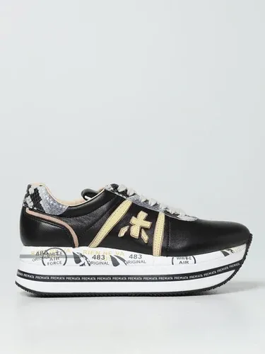 Sneakers Beth Premiata in pelle e stampa pitone (105824109)