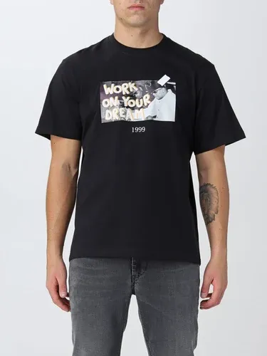 T-shirt Throwback in cotone con stampa grafica (105824130) T-shirt Throwback in cotone con stampa grafica (105824130)