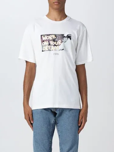 T-shirt Throwback in cotone con stampa grafica (105824131) T-shirt Throwback in cotone con stampa grafica (105824131)