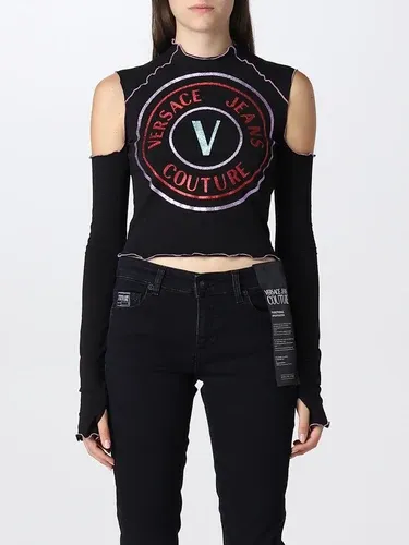 T-shirt Versace Jeans Couture con stampa V logo (105903005)