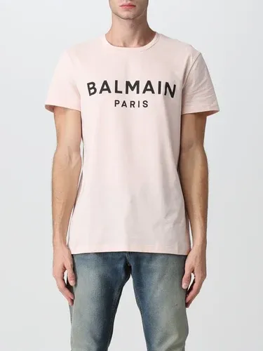 T-shirt Balmain in cotone con logo (101272788)