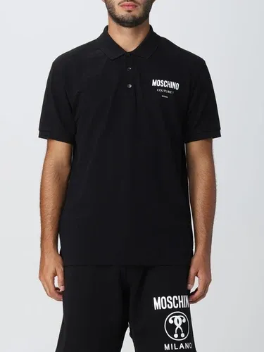 Polo Moschino Couture in cotone con logo (105903173) Polo Moschino Couture in cotone con logo (105903173)