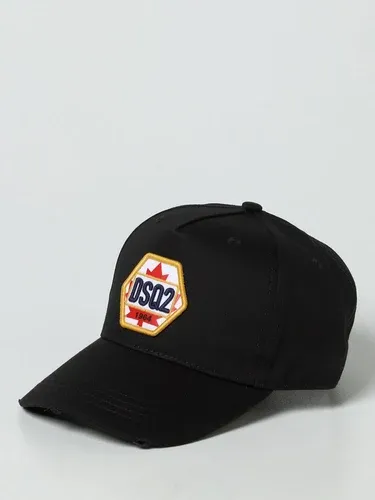 Cappello Dsquared2 in cotone con patch logo (105903254) Cappello Dsquared2 in cotone con patch logo (105903254)