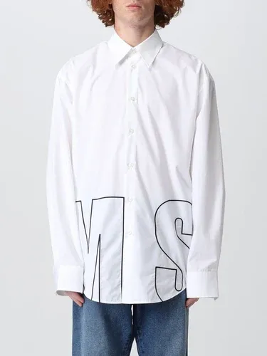 Camicia MSGM Uomo colore Bianco (105903423)