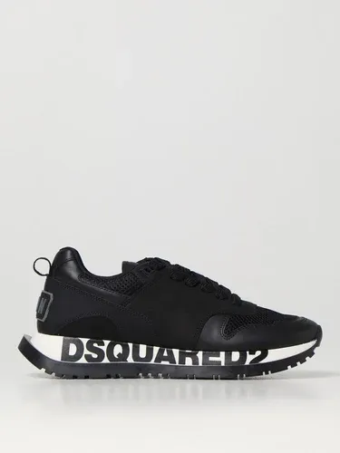 Sneakers Running Dsquared2 in pelle e mesh (106050807)