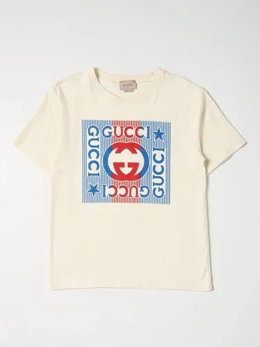 T-shirt Gucci con stampa GG vintage (106050857)