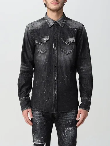 Camicia DSQUARED2 Uomo colore Nero (106050965)