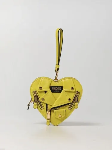 Borsa Heart Biker Moschino Couture in pelle (106050998)