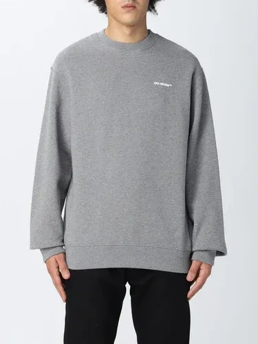 Felpa di cotone Off-White con logo (106051026) Felpa di cotone Off-White con logo (106051026)