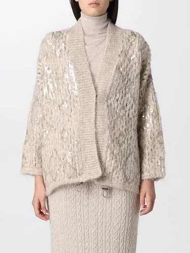 Cardigan BRUNELLO CUCINELLI Donna colore Beige (106051066)