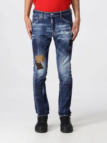 Jeans con toppe Dsquared2 (106051117)