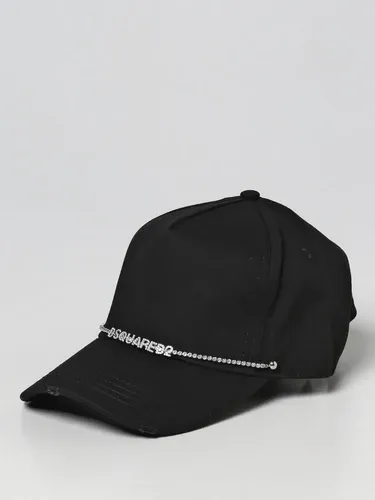 Cappello Dsquared2 in cotone e strass (106051241)