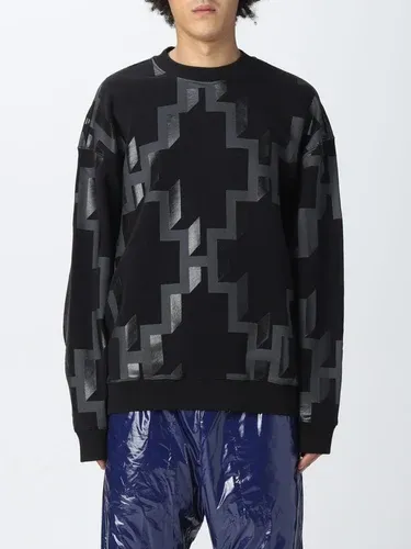 Felpa Marcelo Burlon County Of Milan con logo all-over (106051247)