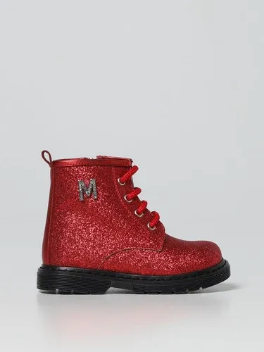 Stivaletto Monnalisa in pelle con glitter (106051279)