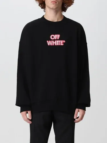 Felpa Off-White con stampa logo (106051345)