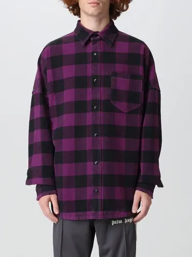 Camicia PALM ANGELS Uomo colore Viola (106051694)