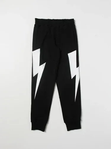 Pantalone jogging Neil Barrett con stampa fulmini (106051917) Pantalone jogging Neil Barrett con stampa fulmini (106051917)