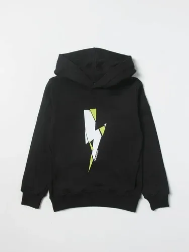 Felpa Neil Barrett con stampa fulmine (106051889)