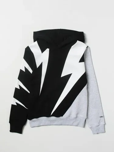 Felpa Neil Barrett con stampa fulmini (106051923)