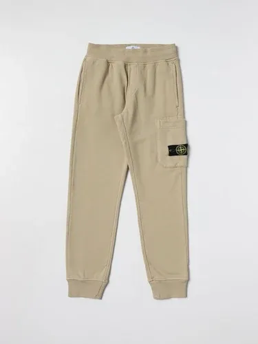 Pantalone STONE ISLAND JUNIOR Bambino colore Oliva (106508736)
