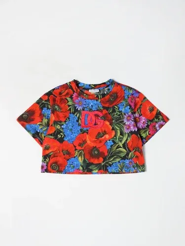 T-shirt Dolce & Gabbana con stampa papaveri (106134678)