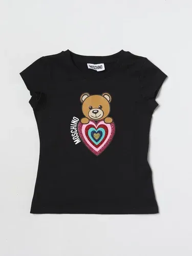 T-shirt Moschino Kid con stampa Teddy Cuore (106134895)
